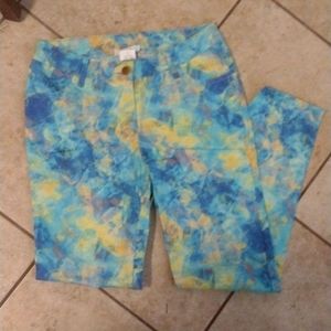 Tie-dye jeans